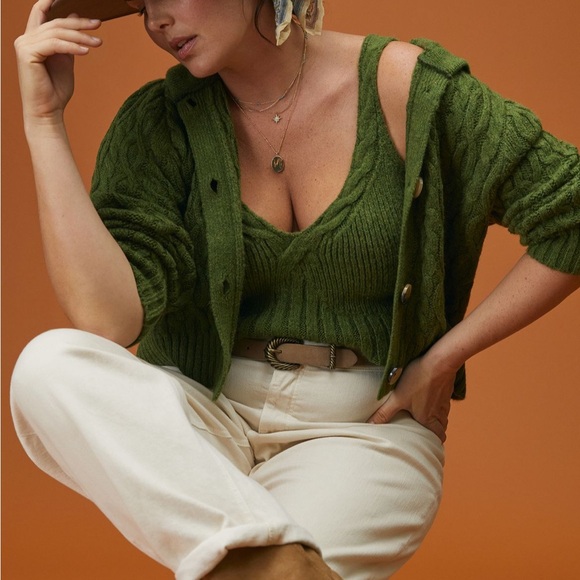 Anthropologie Cardigan set - Picture 5 of 9